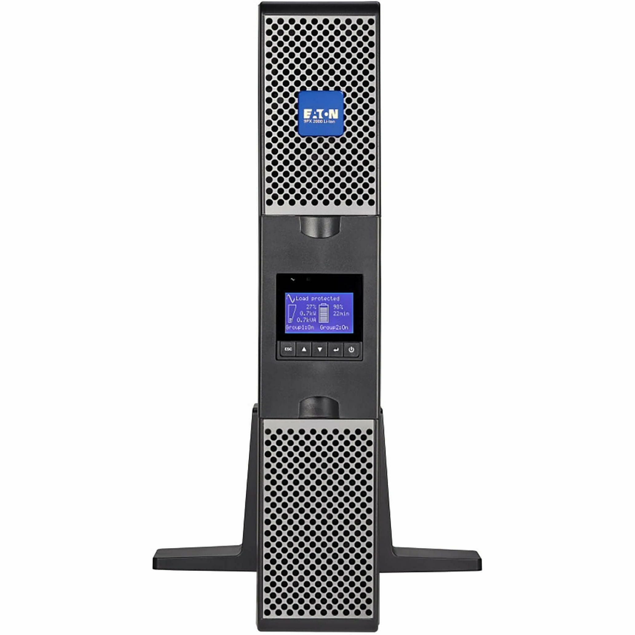 Eaton 9PX Lithium-Ion UPS 2000VA 1800W 120V 9PX On-Line Double-Conversion UPS - 7 Outlets, Network Card Included, USB, RS-232, 2U Rack/Tower - 2U Rack/Tower - 120 V AC Input - 6 x NEMA 5-20R, 1 x NEMA...  - 9PX2000RTN-L - eCommerce Business Prime