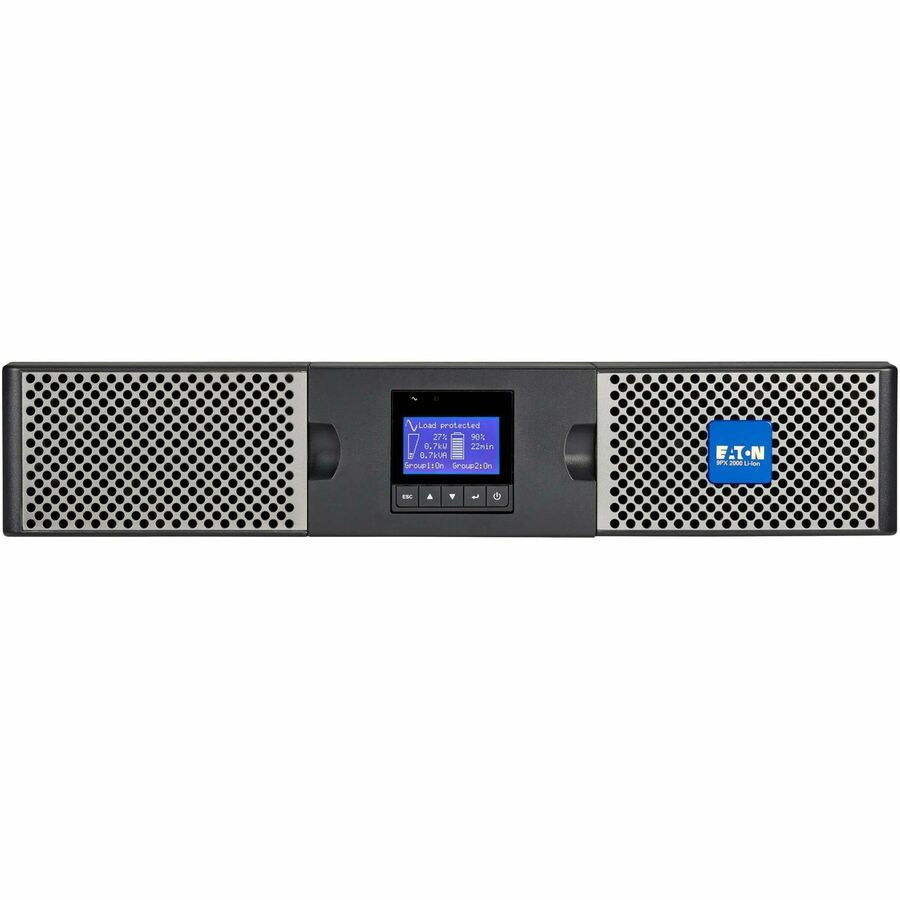 Eaton 9PX Lithium-Ion UPS 2000VA 1800W 120V 9PX On-Line Double-Conversion UPS - 7 Outlets, Network Card Included, USB, RS-232, 2U Rack/Tower - 2U Rack/Tower - 120 V AC Input - 6 x NEMA 5-20R, 1 x NEMA...  - 9PX2000RTN-L - eCommerce Business Prime