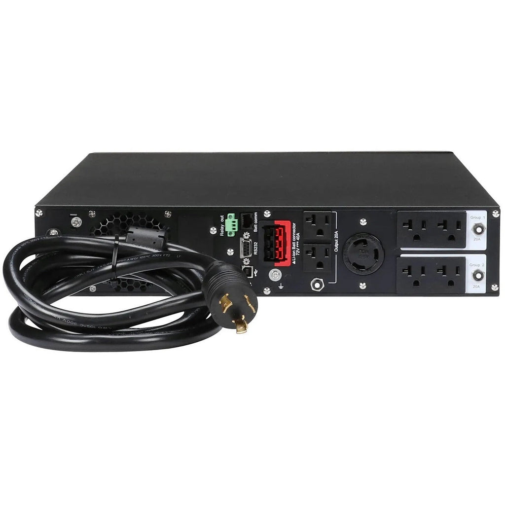 Eaton 9PX Lithium-Ion UPS 3000VA 2400W 120V 9PX On-Line Double-Conversion UPS - 7 Outlets, Network Card Option, USB, RS-232, 2U Rack/Tower - 2U Rack/Tower - 120 V AC Input - 6 x NEMA 5-20R, 1 x NEMA L...  - 9PX3000RT-L - eCommerce Business Prime