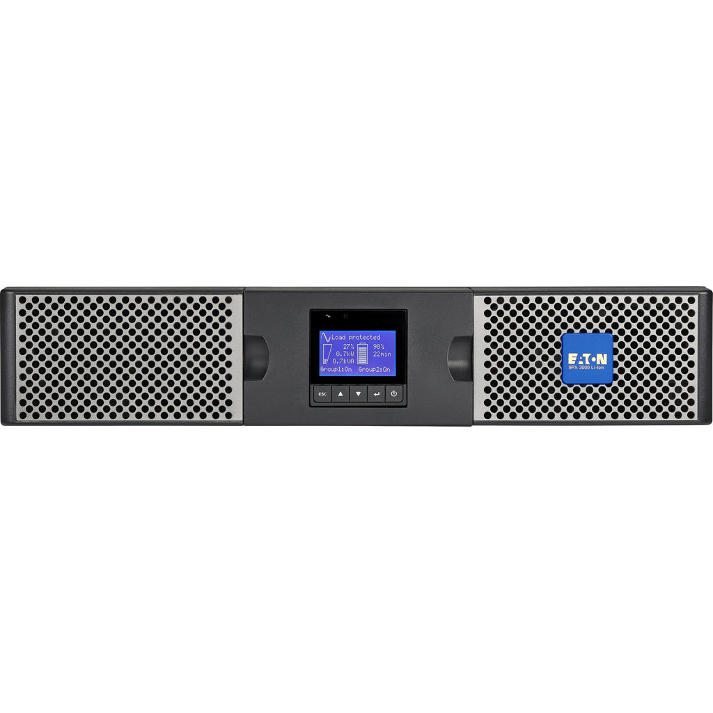 Eaton 9PX Lithium-Ion UPS 3000VA 2400W 120V 9PX On-Line Double-Conversion UPS - 7 Outlets, Network Card Included, USB, RS-232, 2U Rack/Tower - 2U Rack/Tower - 120 V AC Input - 6 x NEMA 5-20R, 1 x NEMA...  - 9PX3000RTN-L - eCommerce Business Prime