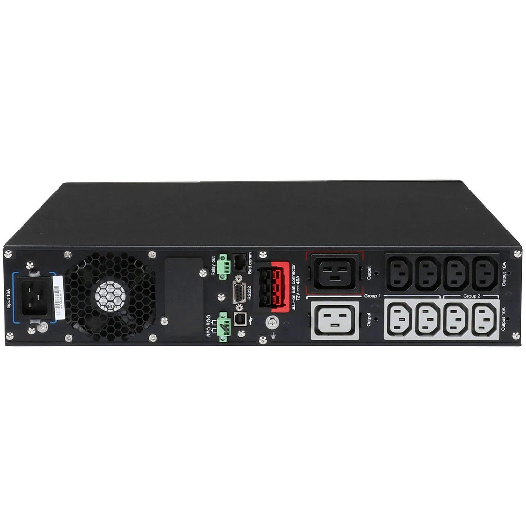 Eaton 9PX Lithium-Ion UPS 3000VA 2400W 208V 9PX On-Line Double-Conversion UPS - 10 Outlets, Network Card Option, USB, RS-232, 2U Rack/Tower - 2U Rack/Tower - 230 V AC Input - 8 x IEC 60320 C13, 2 x IE...  - 9PX3000GRT-L - eCommerce Business Prime