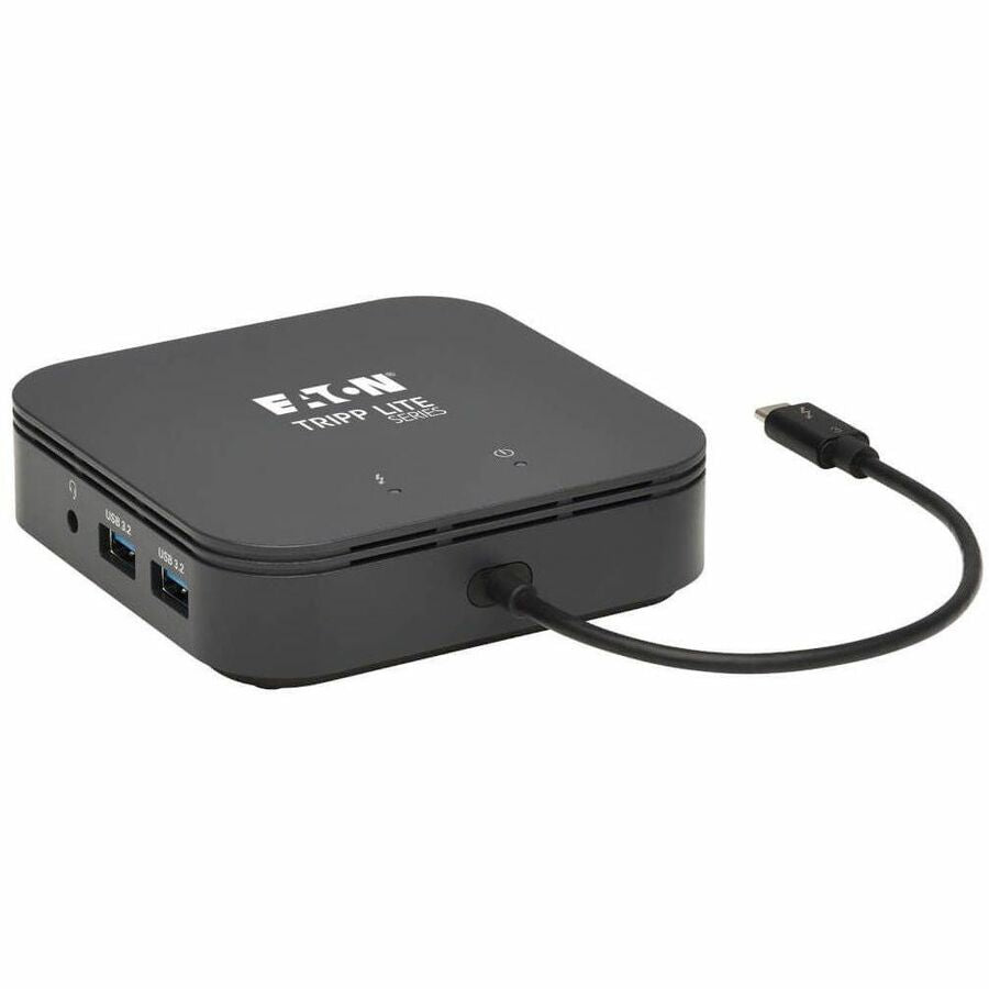 Tripp Lite Thunderbolt 3 Dock Dual Display 8k DisplayPort, 4k HDMI, USB-A Hub, Gigabit Ethernet - for Notebook - 60 W - USB Type C - 4 x USB Ports - Network (RJ-45) - HDMI - DisplayPort - Thunderbolt ...  - MTB3-DOCK-04 - eCommerce Business Prime