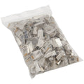 Tripp Lite Cat6 RJ45 Pass-Through FTP Modular Plug, 100 Pack - 100 Pack - 1 x RJ-45 Network Male - Clear - TAA Compliant - N232-100-FTP - eCommerce Business Prime