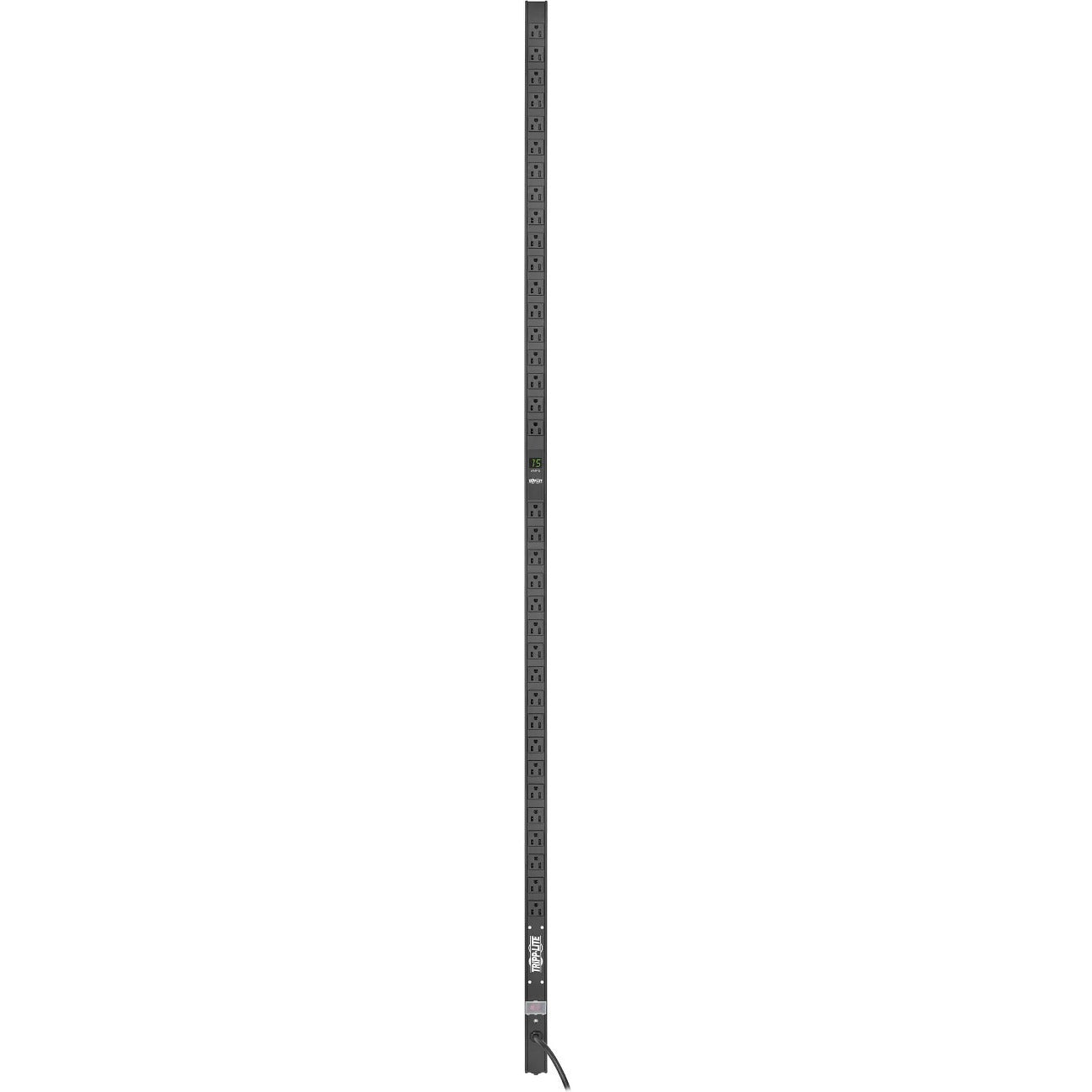 Tripp Lite PDU Metered 120V 1.44kW 36 NEMA 5-15R 5-15P 15ft Cord 72in 0URM - Metered - NEMA 5-15P - 36 x NEMA 5-15R - 120 V AC - 0U - Vertical - PDUMV15-72 - eCommerce Business Prime