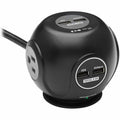 Tripp Lite Surge Protector with 3-Outlets & 4 USB Ports Spherical Black 6ft Cord - 3 x NEMA 5-15R, 4 x USB - 1800 VA - 540 J - 120 V AC Input - TLP36USB - eCommerce Business Prime
