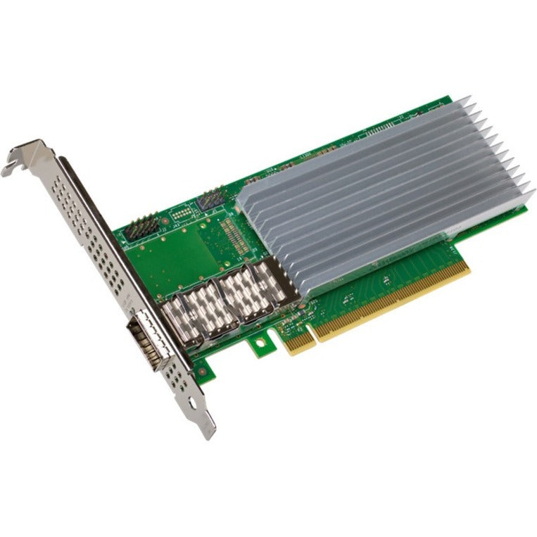 Intel 800 E810-CQDA1 100Gigabit Ethernet Card - PCI Express 4.0 x16 - 1 Port(s) - Optical Fiber - 100GBase-X - Plug-in Card - E810CQDA1