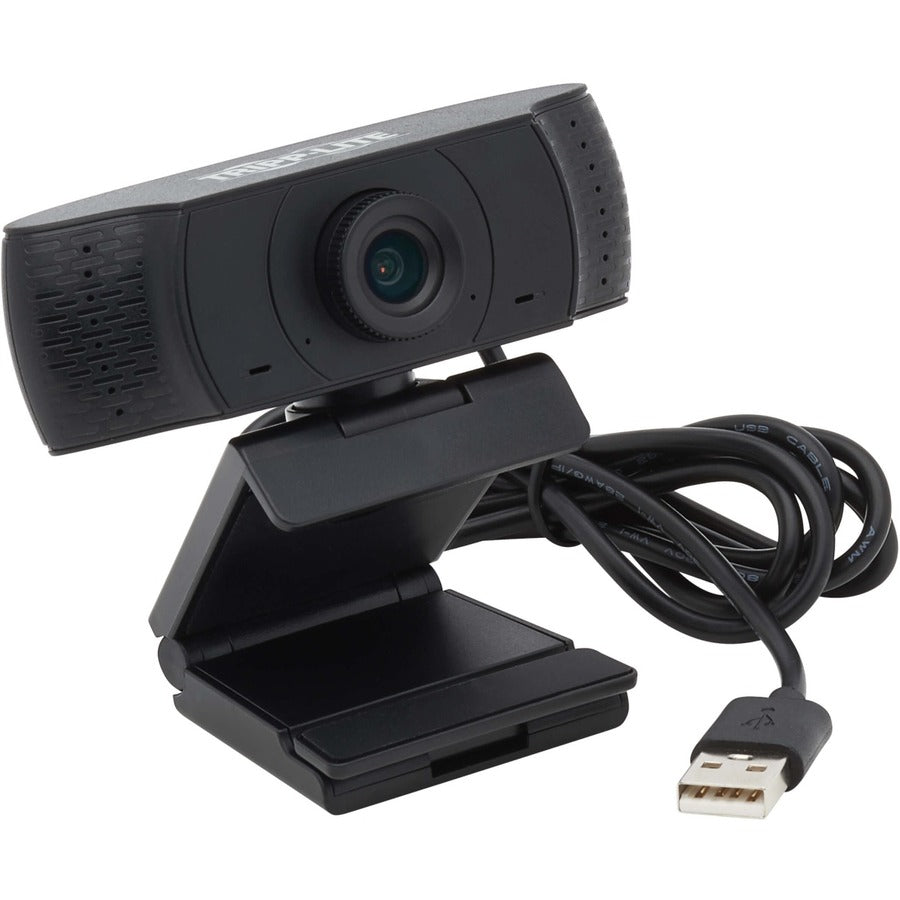 Tripp Lite USB Webcam with Microphone Web Camera for Laptops and Desktop PCs 1080p - 1920 x 1080 Video - Microphone - Computer, Notebook - AWC-001 - eCommerce Business Prime