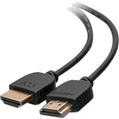 C2G 10ft Flexible Standard HDMI Cable w/ Low Profile Connectors - 1080p - 10 ft HDMI A/V Cable for Computer, Monitor, Projector, Home Theater System, HDTV, Gaming Console, Audio/Video Device, Blu-ray ...  - C2G41398 - eCommerce Business Prime