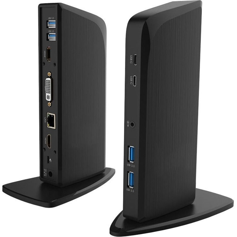 4XEM USB-C 4K Triple Display Docking Station with 65W Power Delivery - for Monitor - 65 W - USB 3.0 Type C - 6 x USB Ports - 6 x USB 3.0 - USB Type-C - Network (RJ-45) - HDMI - DVI - Wired - 4XUG39PD1 - eCommerce Business Prime