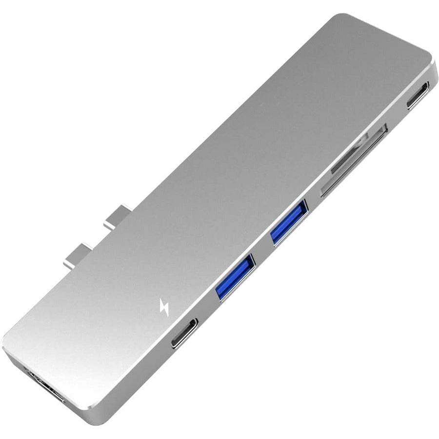 4XEM Multi-Port Travel Docking Station for MacBook Pro - for Notebook - Thunderbolt 3, USB 3.1 (Gen 1) Type C - 2 x USB 3.0 - USB Type-C - HDMI - Wired - 4XUHP3405M - eCommerce Business Prime