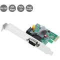 SIIG DP Cyber RS-232 1S PCIe Card - 250Kbps - ASIX AX99100 Chipset - PCI Express Base Specification 2.0 Compliant - JJ-E20611-S1 - eCommerce Business Prime