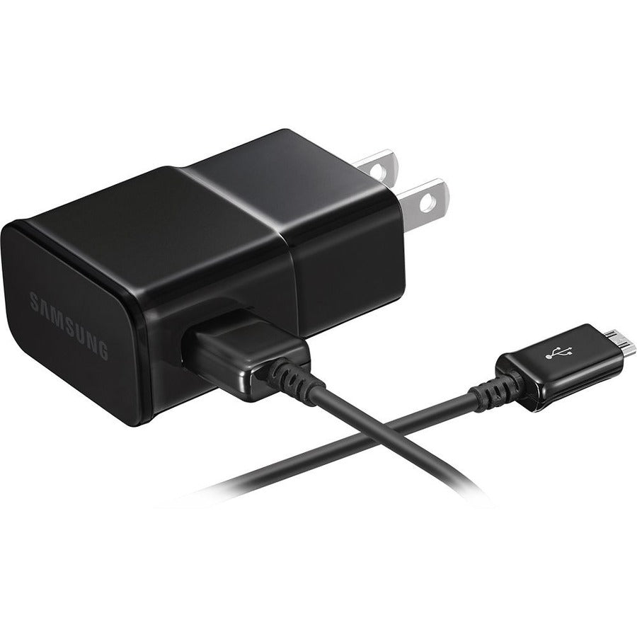 4XEM Samsung Charger and Cable Combo (Black) - 1 Pack - 120 V AC, 230 V AC Input - 5 V DC/2 A Output - Black - 4XSAMKITBK - eCommerce Business Prime