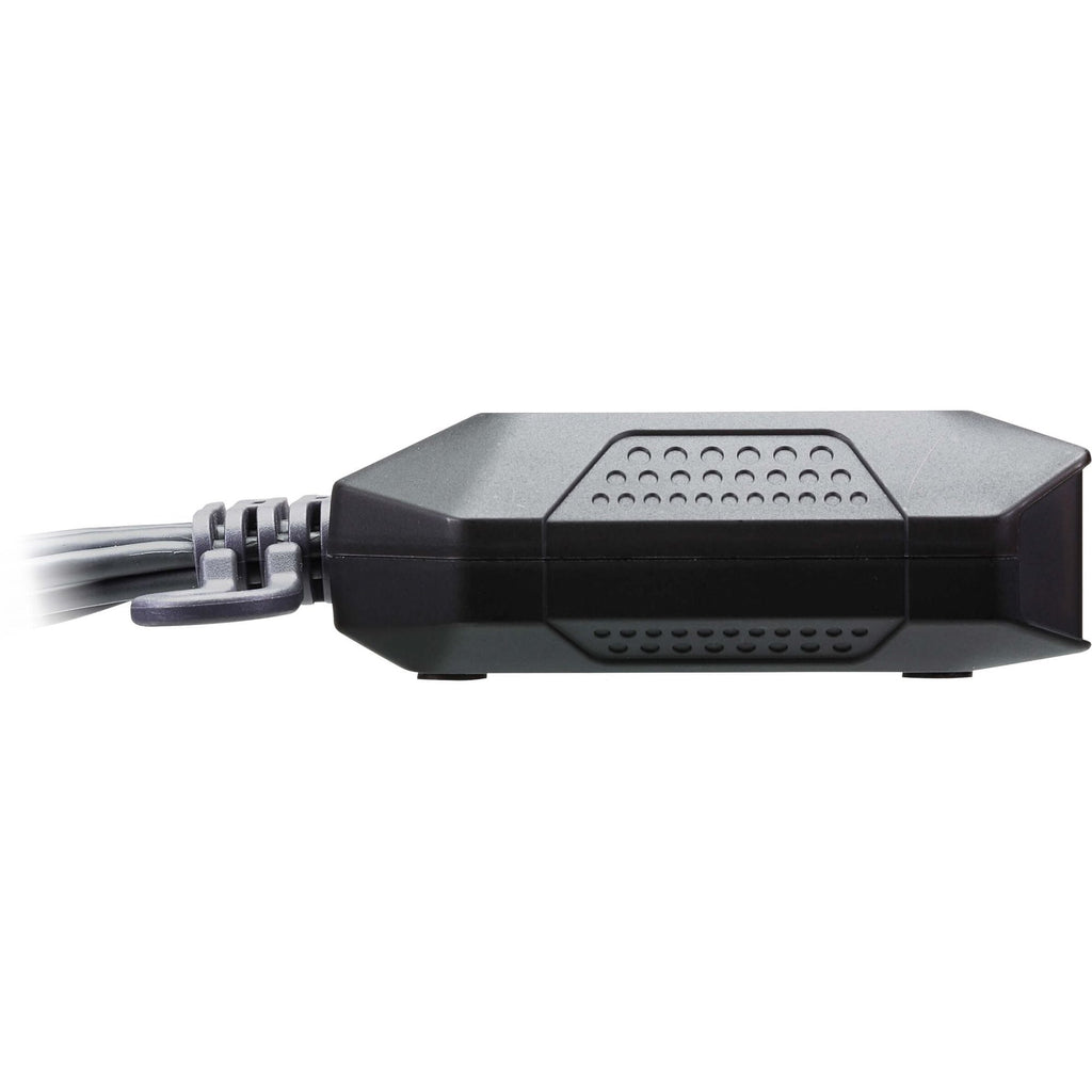 ATEN 2-Port USB 4K DCI HDMI Cable KVM Switch with Remote Port Selector - 2 Computer(s) - 4096 x 2160 - 5 x USB - 3 x HDMI - CS22H - eCommerce Business Prime