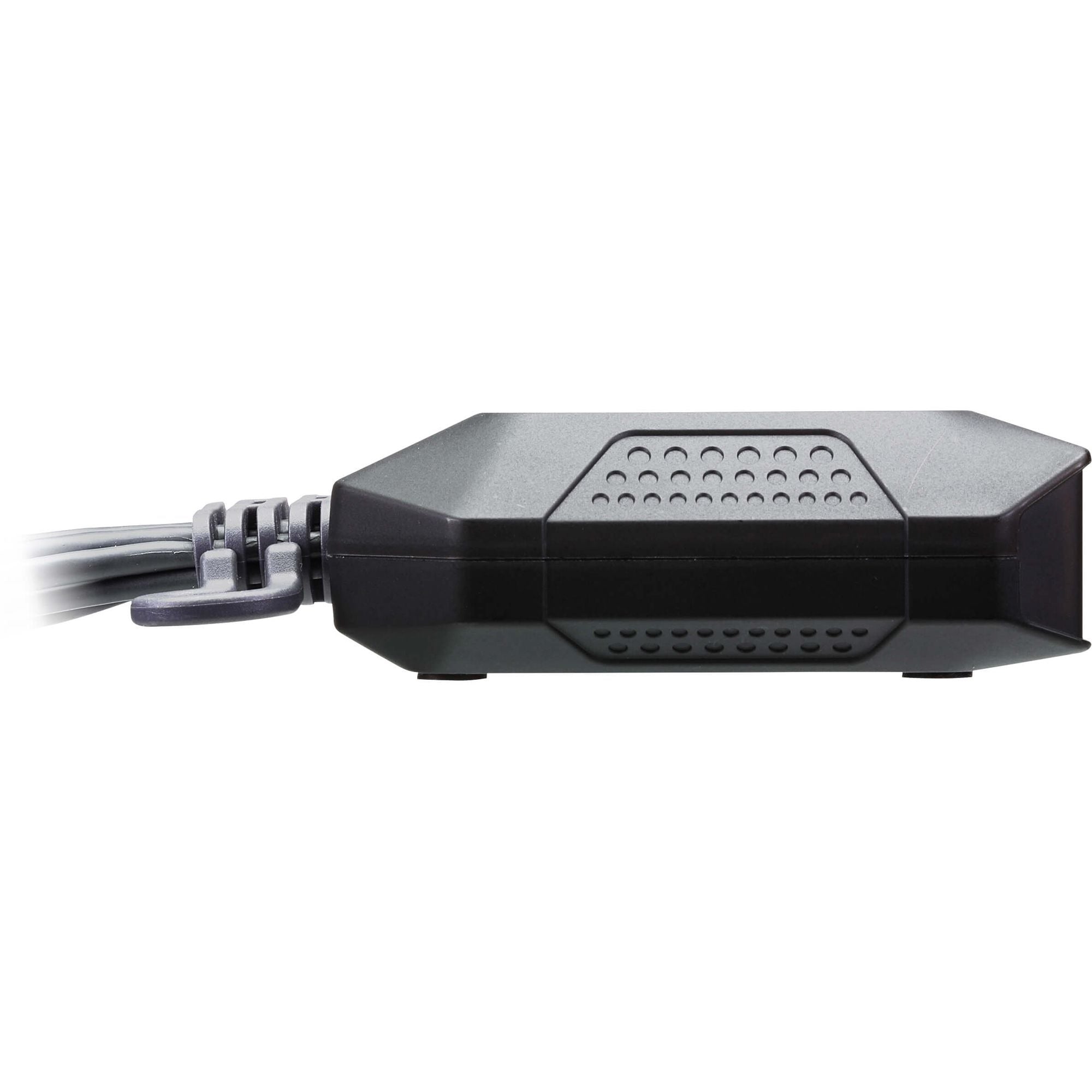 ATEN 2-Port USB 4K DCI HDMI Cable KVM Switch with Remote Port Selector - 2 Computer(s) - 4096 x 2160 - 5 x USB - 3 x HDMI - CS22H - eCommerce Business Prime