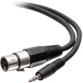 C2G 3ft 3.5mm TRS 3 Position Balanced to XLR Cable - M/F - 3 ft Mini-phone/XLR Audio Cable for Audio Device, Tablet, Notebook, Recorder, Amplifier, Speaker, Microphone, Console - First End: 1 x Mini-p...  - C2G41469 - eCommerce Business Prime