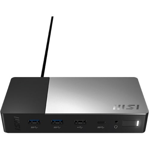 MSI PC Docking Station Gen2 USB-C 100W PD Charging. - for Notebook - 100 W - USB Type C - 3 Displays Supported - 4K - 3840 x 2160 - 5 x USB Ports - 1 x USB 2.0 - 3 x USB Type-A Ports - USB Type-A - US...  - 1P151E001 - eCommerce Business Prime