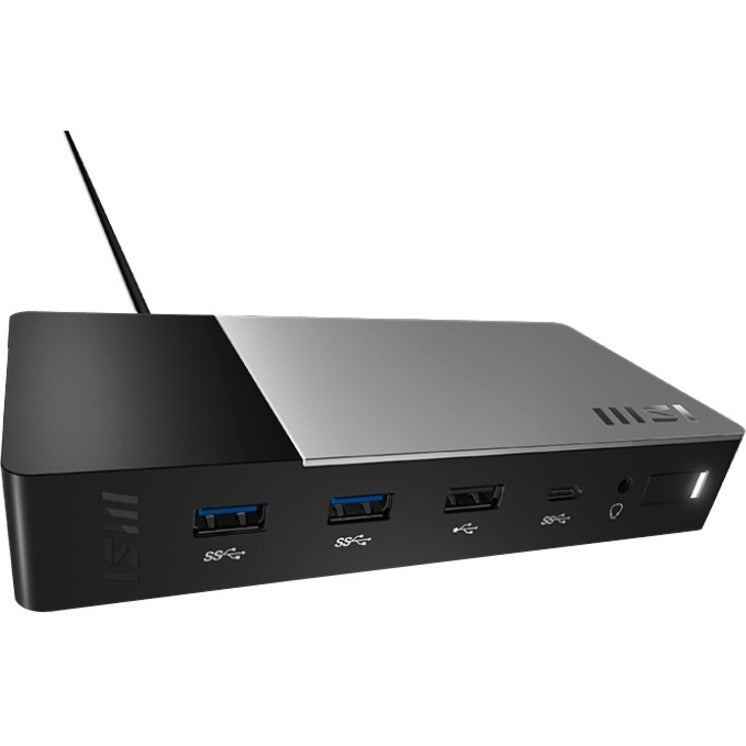 MSI PC Docking Station Gen2 USB-C 100W PD Charging. - for Notebook - 100 W - USB Type C - 3 Displays Supported - 4K - 3840 x 2160 - 5 x USB Ports - 1 x USB 2.0 - 3 x USB Type-A Ports - USB Type-A - US...  - 1P151E001 - eCommerce Business Prime
