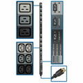 Tripp Lite PDU 3-Phase Basic 208/120V 8.6kW 36 C13 6 C19 6 5-15/20R 70in 0U - Basic - NEMA L21-30P - 36 x IEC 60320 C13, 6 x IEC 60320 C19, 6 x NEMA 5-15/20R - 230 V AC - 0U - Vertical/Toolless - Rack...  - PDU3V6L2130 - eCommerce Business Prime