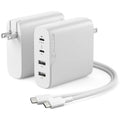 ALOGIC 4X100 Rapid Power 4 Port 100WGaNCharger - ALOGIC 4X100 Rapid Power 4 Port 100WGaNCharger -USB-C (Max. 100W) +USB-C (Max. 18) +USB-A (Max. 17W) +USB-A (Max. 17W) -Includes 2m USB-C Charging Cable - eCommerce Business Prime