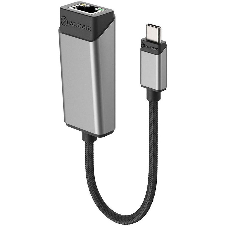 ALOGIC Ultra USB-C(Male) to RJ45 Gbit Ethernet Adapter(female) - Ultra USB-C to RJ45 Gigabit Ethernet Adapter - 15cm - Space Grey - eCommerce Business Prime