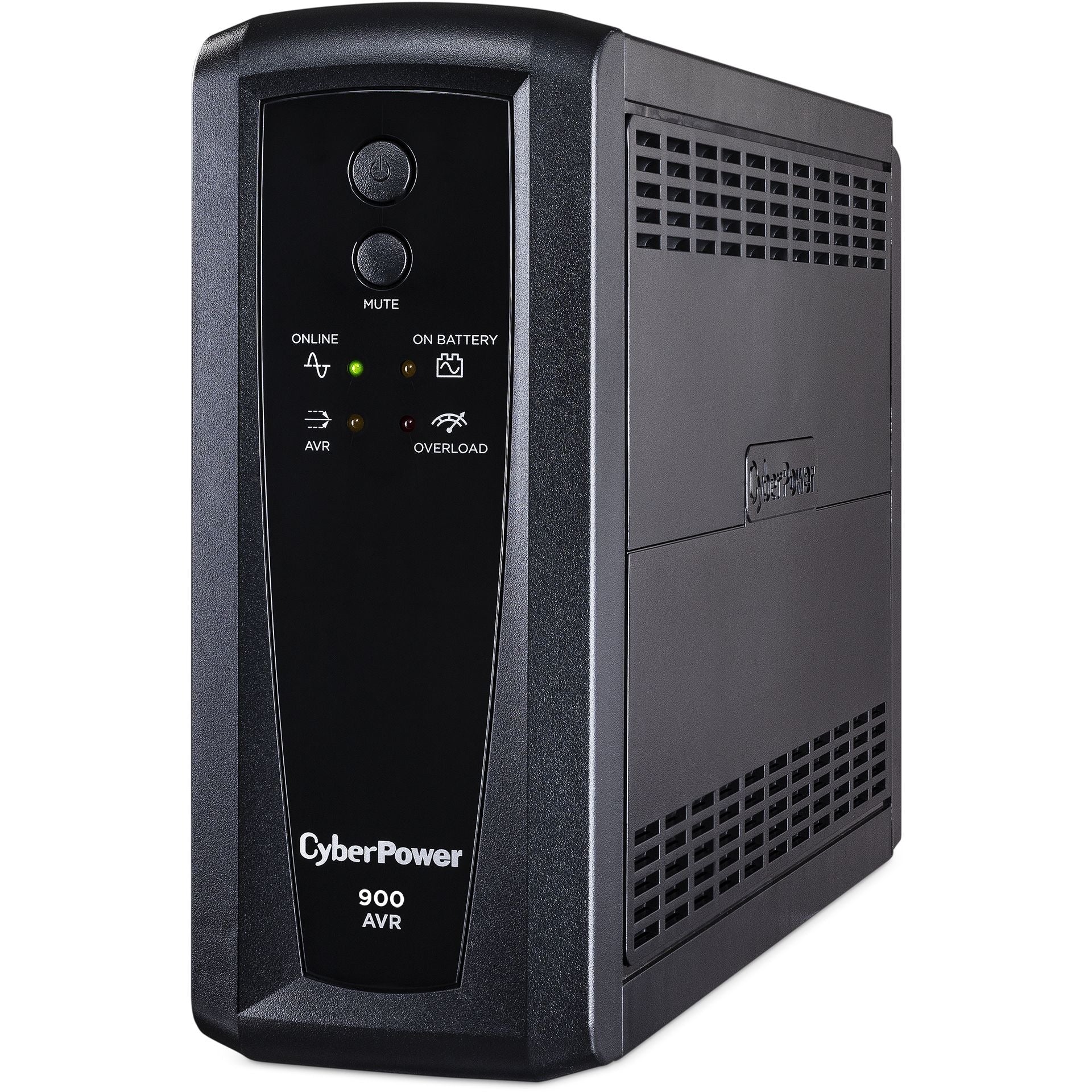 CyberPower CP900AVR AVR UPS Systems - 900VA/560W, 120 VAC, NEMA 5-15P, Mini-Tower, 10 Outlets, PowerPanel&reg; Personal, $300000 CEG, 3YR Warranty - CP900AVR - eCommerce Business Prime