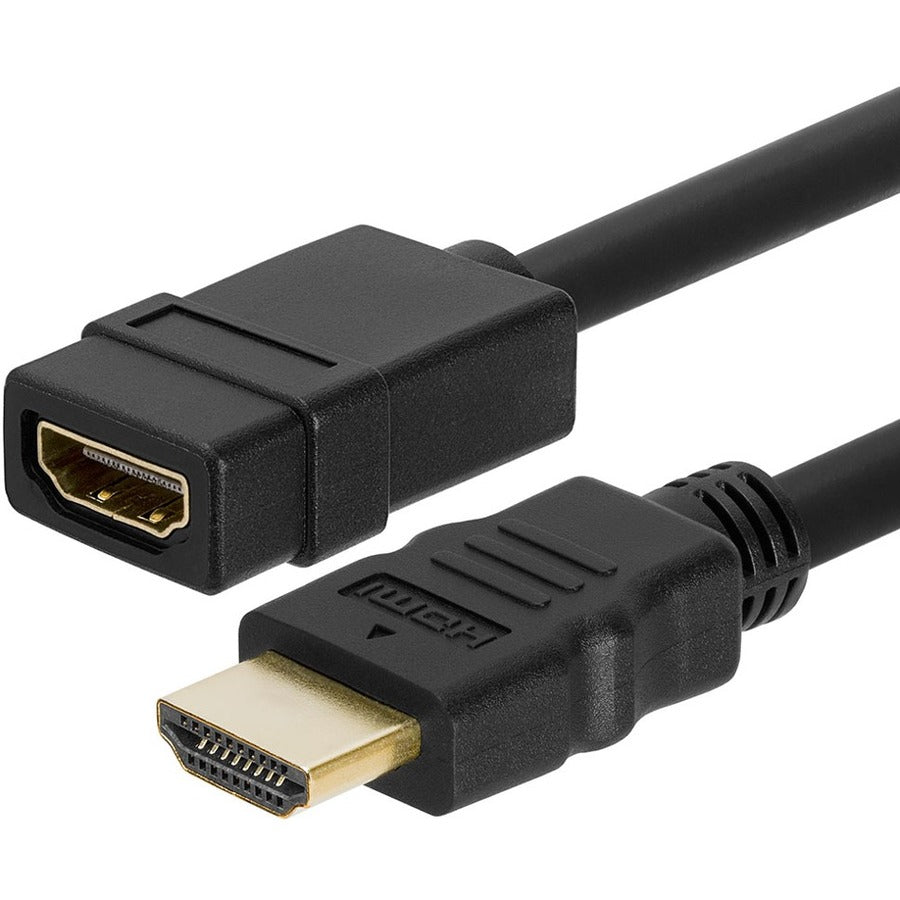 4XEM HDMI 4K/2K Extension Cable Male/Female 10ft - 10 ft HDMI A/V Cable for Satellite TV, Audio/Video Device, Home Theater System, Desktop Computer - First End: 1 x 19-pin HDMI 2.0 Digital Audio/Video...  - 4XHDMIEXT10 - eCommerce Business Prime