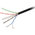 4XEM 1000 ft Roll Black Cat6 Stranded CM-Rated For In-Wall Use - 1000 ft Category 6 Network Cable for Network Device, Home Theater System, Desktop Computer, Patch Panel - First End: Bare Wire - Second...  - 4XCAT6STRANDBK - eCommerce Business Prime