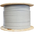 4XEM Cat7 Bulk Cable (White) - 1000 ft Category 7 Network Cable for Network Device, Home Theater System, Desktop Computer - Bare Wire - Bare Wire - 10 Gbit/s - Shielding - CM - 23 AWG - White - 4XCAT71000WH - eCommerce Business Prime