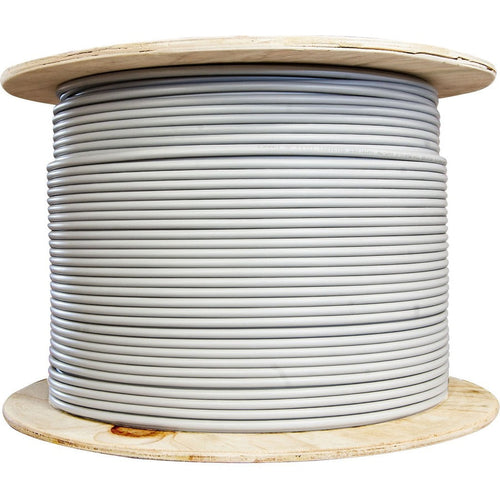 4XEM Cat7 Bulk Cable (White) - 1000 ft Category 7 Network Cable for Network Device, Home Theater System, Desktop Computer - Bare Wire - Bare Wire - 10 Gbit/s - Shielding - CM - 23 AWG - White - 4XCAT71000WH - eCommerce Business Prime