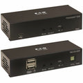Tripp Lite HDMI Over Cat6 Extender Kit w KVM Support 4K60Hz USB/IR PoC TAA - 1 Input Device - 1 Output Device - 230 ft Range - 2 x Network (RJ-45) - 3 x USB - 1 x HDMI In - 1 x HDMI Out - 4K UHD - 384...  - B127A-1A1-BHBH - eCommerce Business Prime