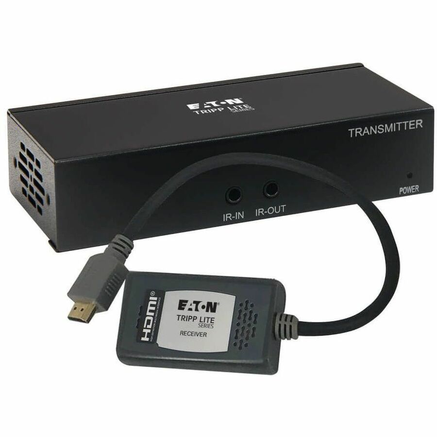 Tripp Lite HDMI Over Cat6 Extender Kit Pigtail Receiver 4K60Hz HDR PoC TAA - 1 Input Device - 1 Output Device - 230 ft Range - 2 x Network (RJ-45) - 1 x HDMI In - 1 x HDMI Out - 4K UHD - 3840 x 2160 -...  - B127A-1A1-BHPH - eCommerce Business Prime