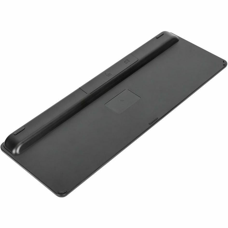 Targus Midsize Multi-Device Bluetooth Antimicrobial Keyboard - Wireless Connectivity - Bluetooth - English (US) - QWERTY Layout - PC, Mac - AAA Battery Size Supported - Black - AKB863US - eCommerce Business Prime