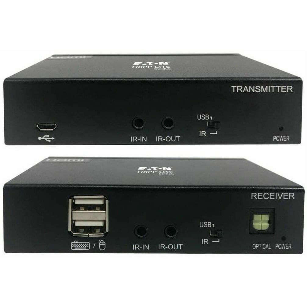 Tripp Lite DisplayPort Over Cat6 Extender Kit KVM Support USB 4K PoC TAA - 2 Computer(s) - 1 Local User(s) - 2 Remote User(s) - 230 ft Range - 4K - 3840 x 2160 Maximum Video Resolution - 2 x Network (...  - B127A-1A1-BDBD - eCommerce Business Prime