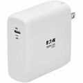 Tripp Lite USB C Wall Charger 1-Port Compact Gan Technology 100W PD 3.0 - 120 V AC, 230 V AC Input - 5 V DC/5 A, 9 V DC, 15 V DC, 20 V DC Output - White - U280-W01-100C1G - eCommerce Business Prime