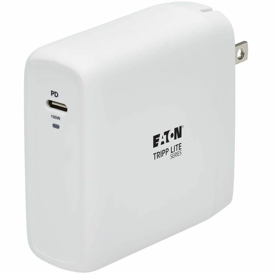 Tripp Lite USB C Wall Charger 1-Port Compact Gan Technology 100W PD 3.0 - 120 V AC, 230 V AC Input - 5 V DC/5 A, 9 V DC, 15 V DC, 20 V DC Output - White - U280-W01-100C1G - eCommerce Business Prime