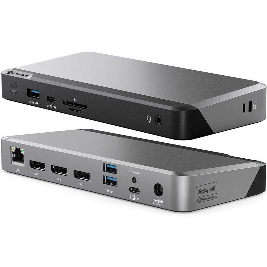 ALOGIC Universal Triple 4K Docking Station with 100W Power Delivery - PRIME DX3 Dock - ALOGIC Universal Triple 4K Docking Station with 100W Power Delivery - PRIME DX3 Dock - DUPRDX3-WW - eCommerce Business Prime