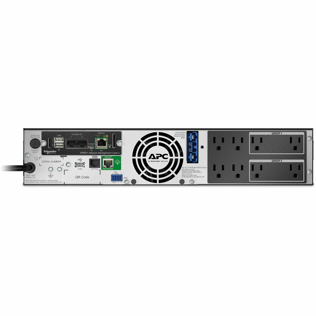 APC by Schneider Electric Smart-UPS SMX 1000VA Tower/Rack Convertible UPS - 2U Tower/Rack Convertible - 2 Hour Recharge - 8 Minute Stand-by - 120 V AC Input - 120 V AC Output - 8 x NEMA 5-15R - eCommerce Business Prime