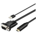 4XEM HDMI to VGA 6FT Cable with USB Audio - 6 ft HDMI/USB/VGA Video Cable for Video Device, Monitor, Computer, Home Theater System - First End: 1 x HDMI Digital Audio/Video - Male, 1 x USB Type A - Ma...  - 4XHDMIVGA6FTU - eCommerce Business Prime