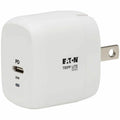 Tripp Lite USB-C Wall Charger Compact 1-Port GaN Technology, 20W PD 3.0 Charging, White - 120 V AC, 230 V AC Input - 5 V DC/3 A, 9 V DC Output - White - U280-W01-20C1-G - eCommerce Business Prime