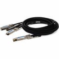 AddOn Twinaxial Network Cable - 3.28 ft Twinaxial Network Cable for Network Device, Transceiver, Server, Router, Switch - First End: 1 x QSFP-DD Network - Second End: 4 x QSFP56 Network - 400 Gbit/s -...  - DAC-Q56DD-4Q56-1M-AO - eCommerce Business Prime
