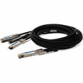 AddOn Twinaxial Network Cable - 8.20 ft Twinaxial Network Cable for Network Device, Transceiver, Server, Router, Switch - First End: 1 x QSFP-DD Network - Second End: 4 x QSFP56 Network - 400 Gbit/s -...  - QDD4QS56400CU2-5M-AO - eCommerce Business Prime