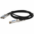 AddOn Twinaxial Network Cable - 3.28 ft Twinaxial Network Cable for Network Device, Transceiver - First End: 1 x QSFP-DD Network - Male - Second End: 2 x QSFP56 Network - Male - 400 Gbit/s - Aqua - 1 ...  - QSDD4002QP56PDC1M-AO - eCommerce Business Prime