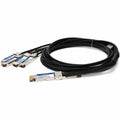 AddOn Twinaxial Network Cable - 8.20 ft Twinaxial Network Cable for Network Device, Transceiver, Server, Router, Switch - First End: 1 x QSFP-DD Network - Second End: 4 x QSFP56 Network - 400 Gbit/s -...  - Q400G4Q56GPDC2-5M-AO - eCommerce Business Prime