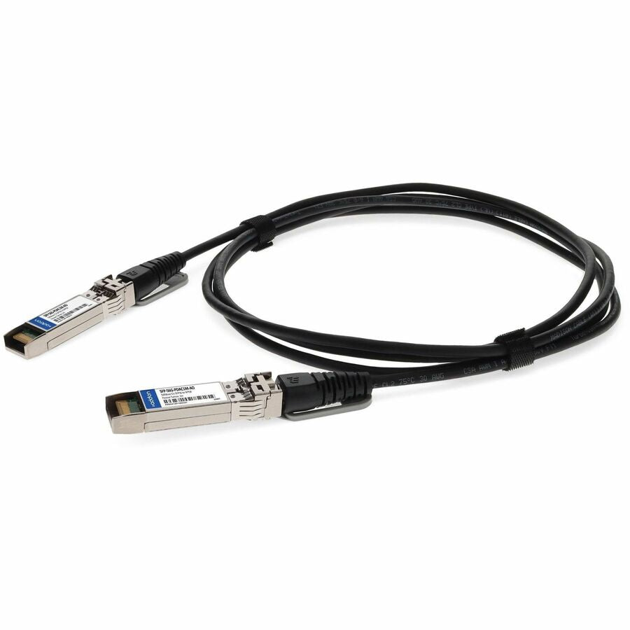 AddOn Twinaxial Network Cable - 3.28 ft Twinaxial Network Cable for Network Device, Server, Switch, Router, Transceiver - First End: 1 X SFP56 Network - Second End: 1 X SFP56 Network - 56 Gbit/s - CL2...  - SFP-56G-PDAC1M-AO - eCommerce Business Prime