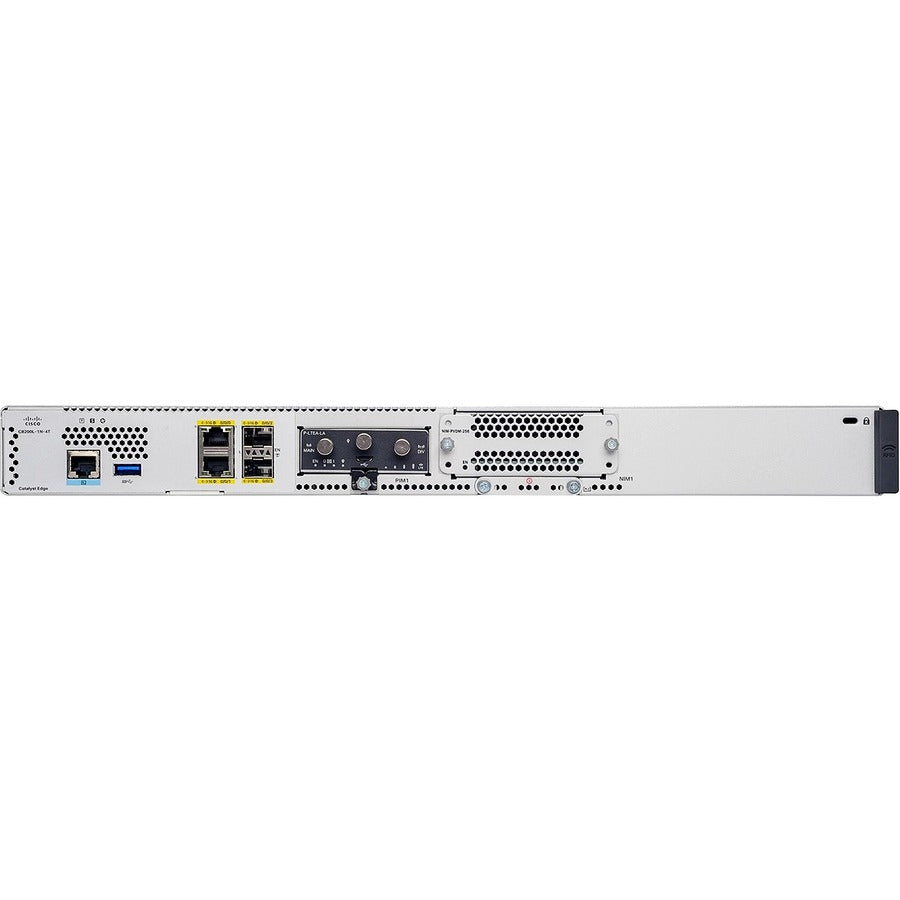 Cisco Catalyst C8200L-1N-4T Router - 4 Ports - 4 WAN Port(s) - 2 - Gigabit Ethernet - IEEE 802.1ag, IEEE 802.3ah, IEEE 802.1Q - 1U - Rack-mountable - C8200L-1N-4T - eCommerce Business Prime