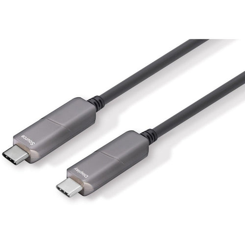 4XEM 15M Fiber USB Type-C Cable 4K@60HZ 21.6 Gbps - 49.21 ft Fiber Optic A/V Cable for Monitor, Audio/Video Device, Mobile Device - First End: 1 x USB Type C - Male - Second End: 1 x USB Type C - Male...  - 4XUSBCFIBER15M - eCommerce Business Prime
