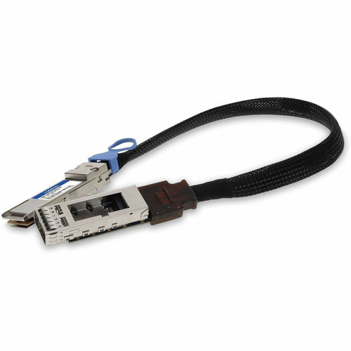 AddOn Twinaxial Extension Network Cable - 1.18 ft Twinaxial Network Cable for Network Device, Transceiver - First End: 1 x QSFP28 Network - Male - Second End: 1 x QSFP28 Network - Female - 100 Gbit/s ...  - QSFP-100G-EXT36CM-AO - eCommerce Business Prime