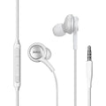 4XEM 3.5mm AKG Earphones with Mic and Volume Control (White) - Mini-phone (3.5mm) - Wired - Earbud - In-ear - White - 4XSAMEARAKGW - eCommerce Business Prime