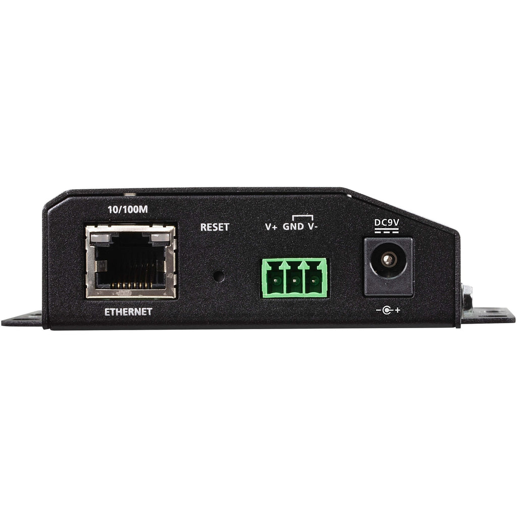 ATEN SN3001P 1-Port RS-232 Secure Device Server with PoE - Twisted Pair - 1 x Network (RJ-45) - 1 x Serial Port - PoE Ports - 10/100Base-TX - Fast Ethernet - Desktop, Wall Mountable, DIN Rail Mountabl...  - SN3001P - eCommerce Business Prime