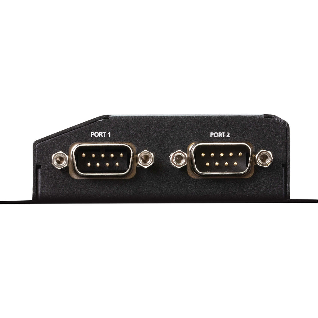 ATEN SN3002P 2-Port RS-232 Secure Device Server with PoE - Twisted Pair - 1 x Network (RJ-45) - 2 x Serial Port - PoE Ports - 10/100Base-TX - Fast Ethernet - Desktop, Wall Mountable, DIN Rail Mountabl...  - SN3002P - eCommerce Business Prime
